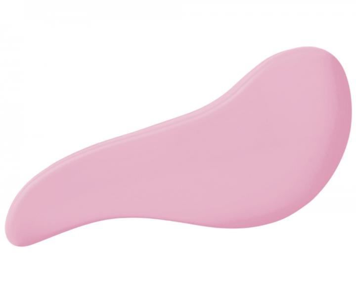 Kefa na rozesvanie vlasov Sibel Mini Detangling Brush - svetlo ruov