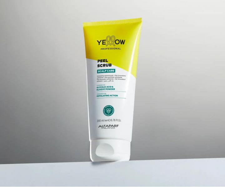 Exfolia�n� peeling pre h�bkov� �istenie poko�ky hlavy Yellow Professional Scalp Care Peel Scrub - 200 ml