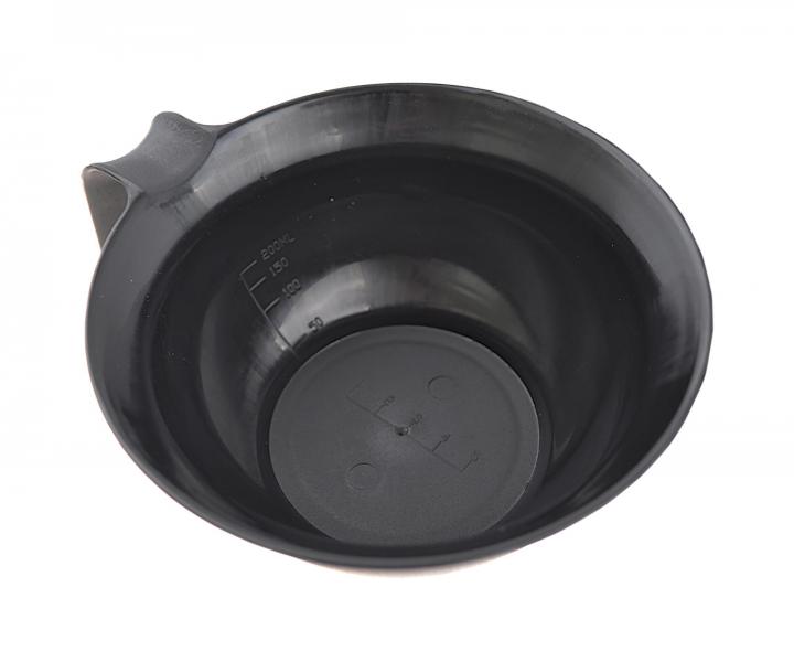 Plastov miska na farbu Subrina Professional - ierna