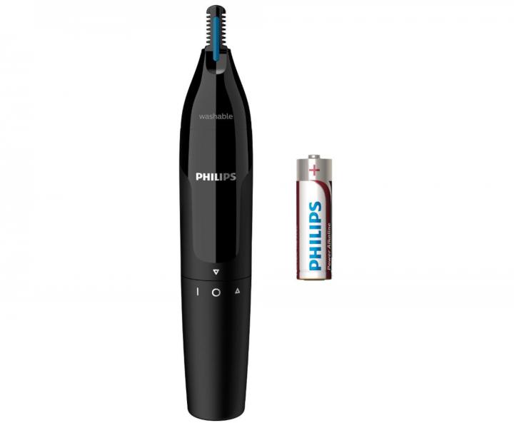 Zastrihva chpkov v nose a uiach Philips NT1650/16 - ierny