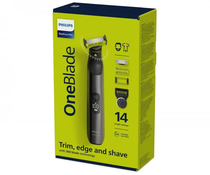 Holiaci strojek na fzy a telo Philips OneBlade Pro QP6551/15 - ed