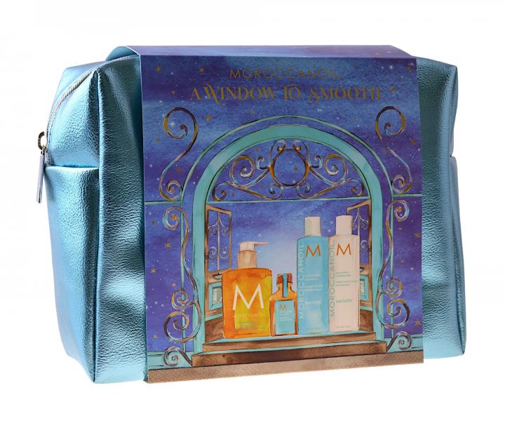 Darekov sada na uhladenie nepoddajnch vlasov Moroccanoil A Window to Smooth