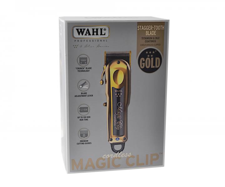 Profesionlny strojek na vlasy Wahl Magic Clip Cordless Gold 08148-716 - zlat
