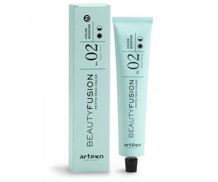 Amoniakov krm Artgo Color Booster Beauty Fusion Phyto-Tech Color No.02 - pre odtiene 7-12, 100 ml