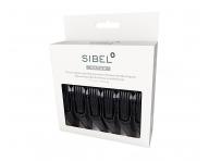 Klipsy do vlasov Sibel Gator - 11 cm, ierne, 6 ks