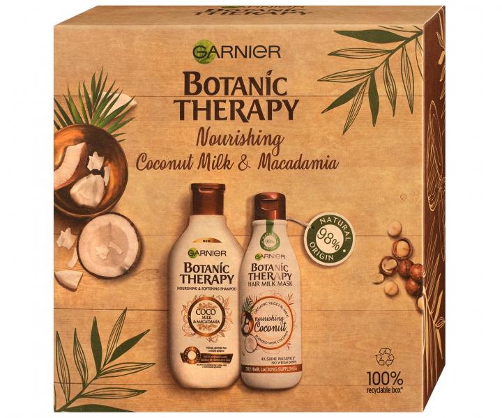 Hydrata�n� sada Garnier Botanic Therapy Coco & Macadamia - �amp�n + maska