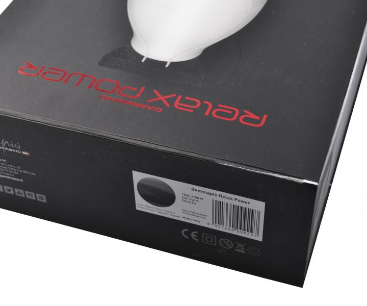 Profesionlny fn na vlasy Gamma Piu Relax Power - 2100 W - rozbalen, pokoden kar. obal