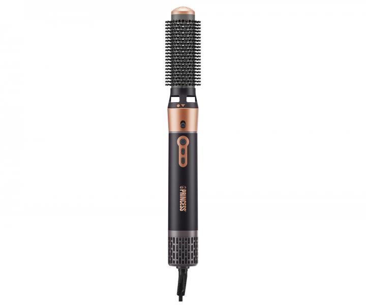 Multifunk�n� stylingov� kulmof�n so �iestimi nadstavcami Princess Airstyler Plus 529215  - 1000 W, �ierny