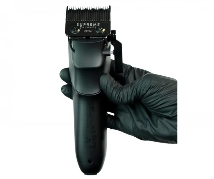Profesion�lny strihac� stroj�ek Supreme Trimmer Darkstar 72 STC72 - �ierny