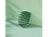 Kefa na vlasy s divia��mi a nylonov�mi �tetinami Sister Young Mila Pocket Hair Brush - svetlo zelen�