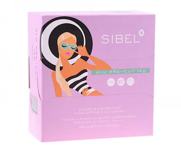 F�lie na mel�r Sibel Alu Pre-Cut 14 mikron� - 12 x 27 cm - 300 ks, d�hov�