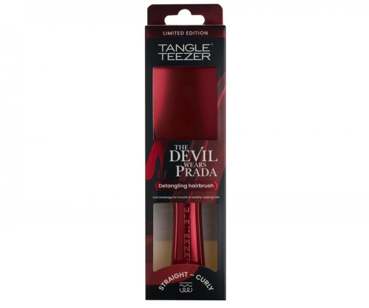Kefa na roz�es�vanie vlasov Tangle Teezer The Ultimate Detangler The Devil Wears Prada - metalicky �erven�/�ierna