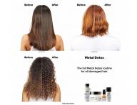 Maska pre farben� a po�koden� vlasy Lor�al Professionnel Serie Expert Metal Detox - 75 ml