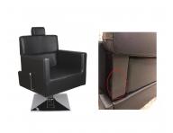 Kadern�cke Barber kreslo Detail Larry - �ierne (68) - II. akos�, odreniny dreva