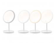 Kozmetick zrkadlo s LED osvetlenm a zvovacm zrkadlom ETA Fenit 1354 - biele