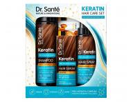 Dar�ekov� sada pre obnovu matn�ch a krehk�ch vlasov Dr. Sant� Keratin Hair Care Set