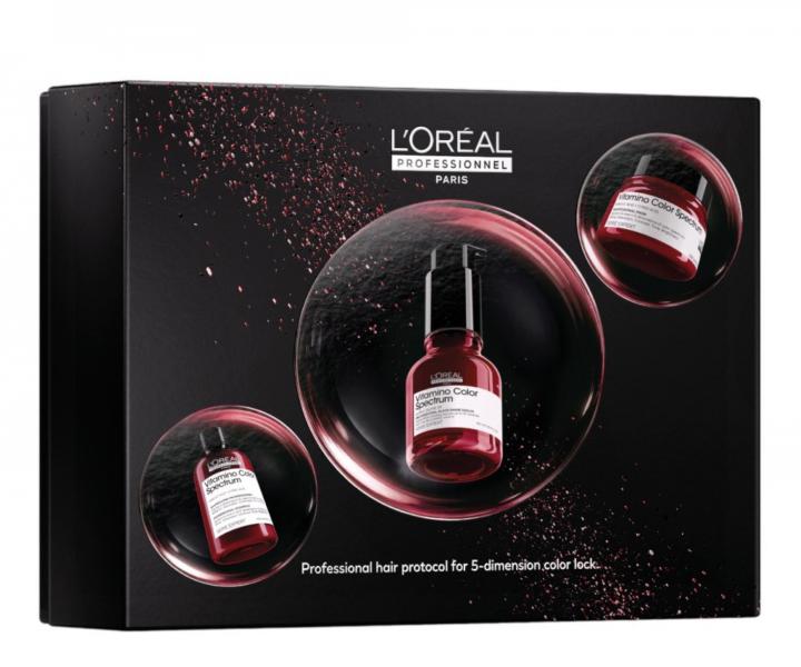 Dar�ekov� sada pre ultra starostlivos� o farben� vlasy Lor�al Professionnel Serie Expert Vitamino Color Spectrum Trio