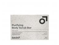 Tuh telov mydlo s peelingom pre muov Beviro Purifying Body Scrub Bar Zesty Vetiver - 135 g