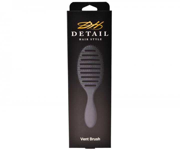 Kefa na roz�es�vanie a f�kanie vlasov Detail - Hair style Vent Brush - �ierna