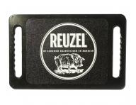 Barber zrkadlo s dvoma dradlami Reuzel Double Handled Mirror - ierne, 26x40 cm