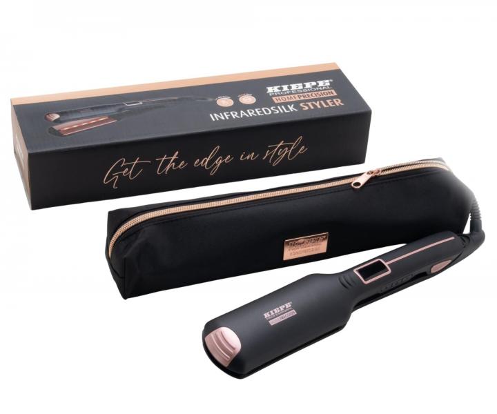 Infra�erven� �ehli�ka na vlasy Kiepe Professional Home Precision Infraredsilk Styler - �ierna