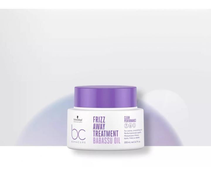 Kra pre nepoddajn a krepovat vlasy Schwarzkopf Professional BC Bonacure Frizz Away - 200 ml