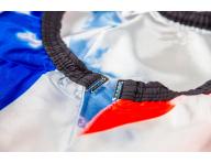 Pnska pltenka na strihanie vlasov a fzov Pirates of the Barbertime Crystal Barber Cape - farebn