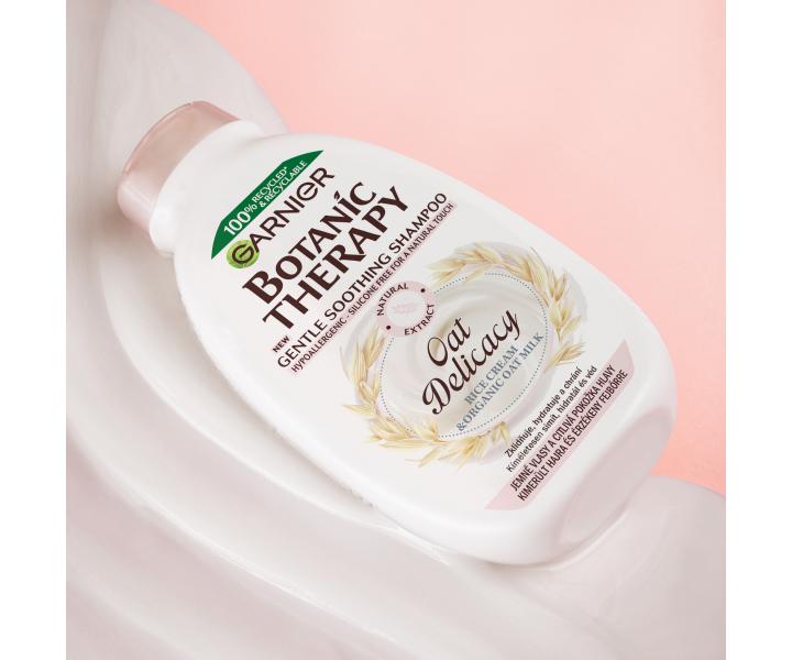 Jemn upokojujci ampn Garnier Botanic Therapy Oat Delicacy Gentle Soothing Shampoo