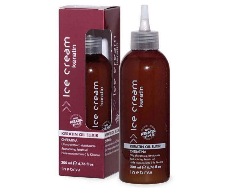 Retrukturalizan olejov elixr Inebrya Keratin Oil Elixir - 200 ml