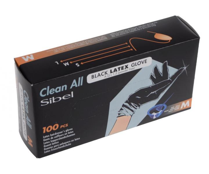 Latexov rukavice pre kadenky Sibel Clean All 100 ks - M - expircia 11/2025