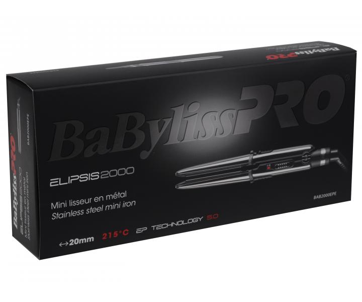 Cestovn ehlika na vlasy BaByliss Pre Elipsis 2000 BAB2000EPE - strieborn