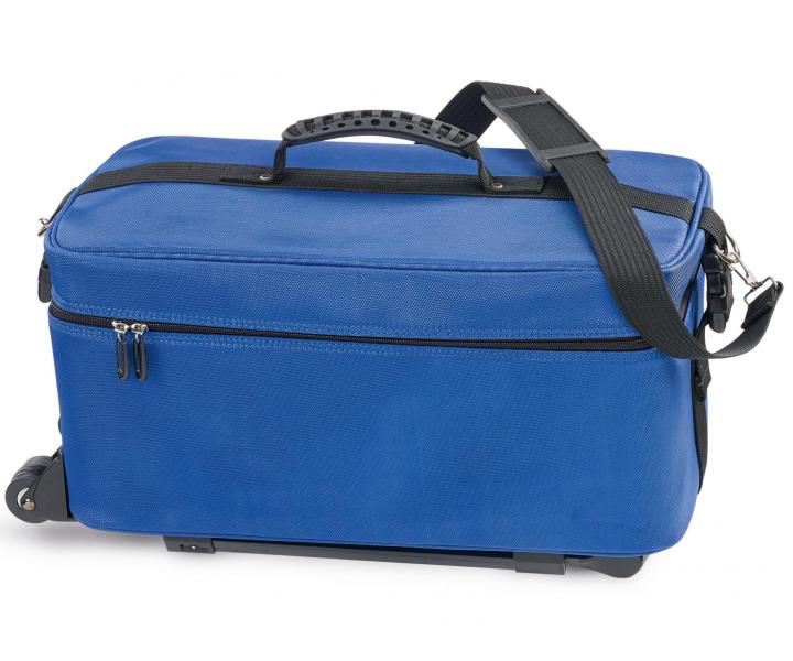 Kadern�cky kufor Sibel na kolieskach - modr�