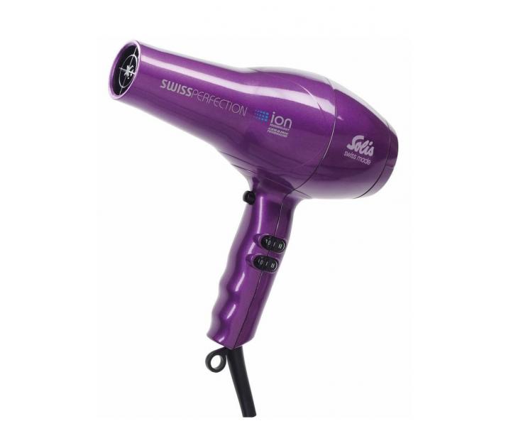 Profesion�lny f�n na vlasy Solis Swiss Perfection 968.57 - 2300 W, fialov�