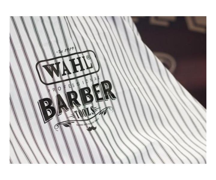 Pltenka na strihanie a holenie Wahl Barber 135 x 150 cm - pruhovan
