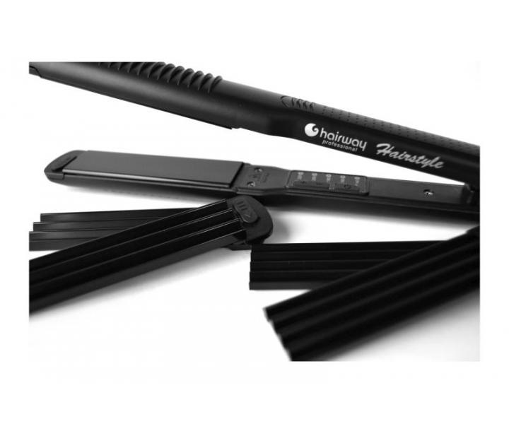 �ehli�ka/krepova�ka Hairway 3v1 - 28 x 100 mm, �ierna