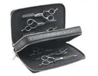 Puzdro na kaderncke nonice a stylingov nstroje Sibel - ierne