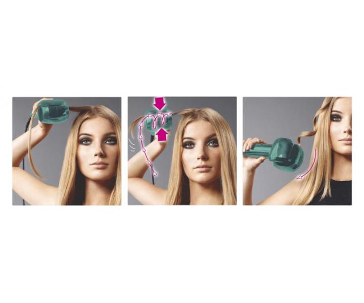 Kulma na vlasy BaByliss C905PE pre perfektn lokne - zelen