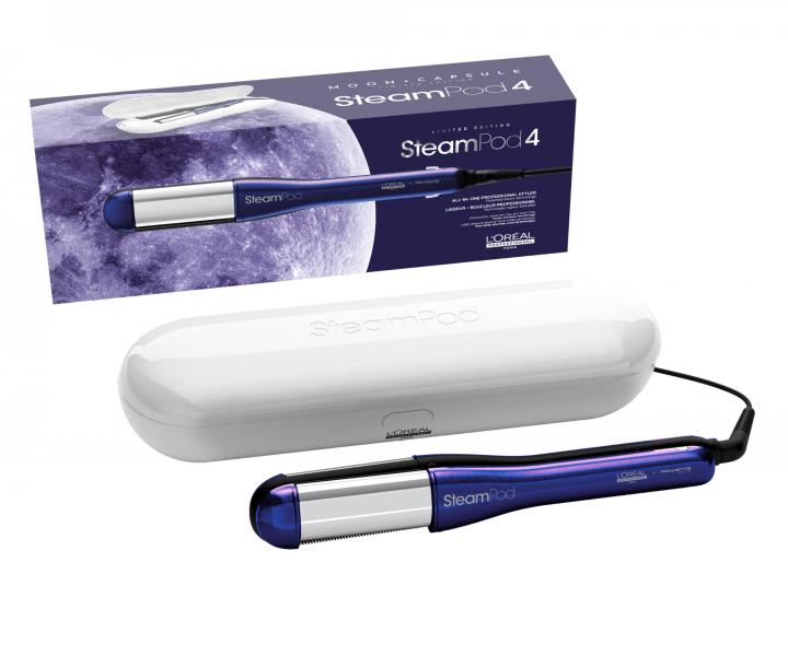 Parn� �ehli�ka na vlasy Lor�al Professionnel SteamPod 4 Moon Capsule - metalick� fialov�