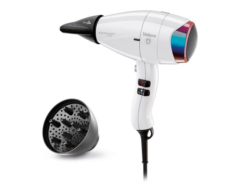 Profesionlny fn na vlasy Valera ePower 2010 eQ - 1600 W, biely