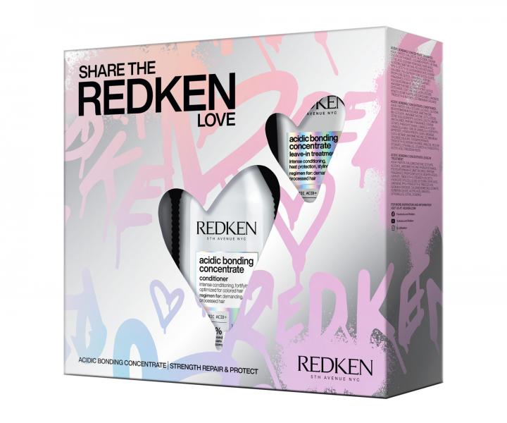 Intenz�vne regenera�n� dar�ekov� sada pre po�koden� vlasy Redken Acidic Bonding Concentrate