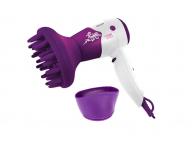 Fn na vlasy s difuzrem Sencor SHD 6505VT - 1400 W, bielo-fialov
