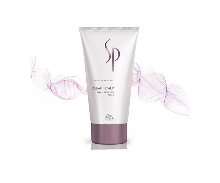 Intenzvny peelingov ampn proti lupinm Wella Professionals SP Clear Scalp Shampeeling - 150 ml
