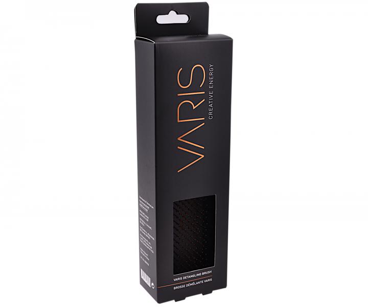Kefa na vlasy s odnmatenm vankom Varis Detangler Brush Grid - ierna