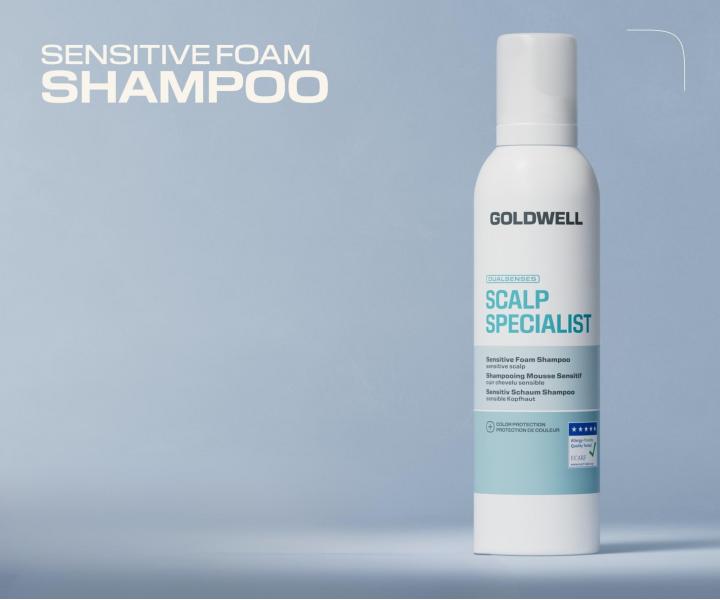 Hypoalerg�nny penov� �amp�n pre citliv� poko�ku hlavy Goldwell Dualsenses Scalp Specialist Sensitive Foam Shampoo - 250 ml