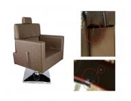 Kadern�cke Barber kreslo Detail Larry (75) - zlatohnedej