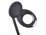 Zv��ovacia lupa s LED lampou na stojane aj s uchyten�m na st�l Weelko Mega+ Black - 5 dioptri�
