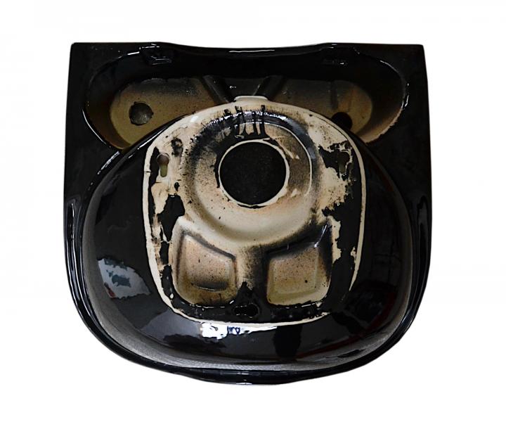 Barber umvadlo Bellazi - keramick, hranat ierne