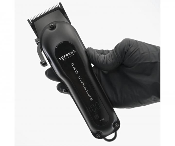 Profesion�lny strihac� stroj�ek Supreme Trimmer Pro Clipper Lite STC5000 - �ierny