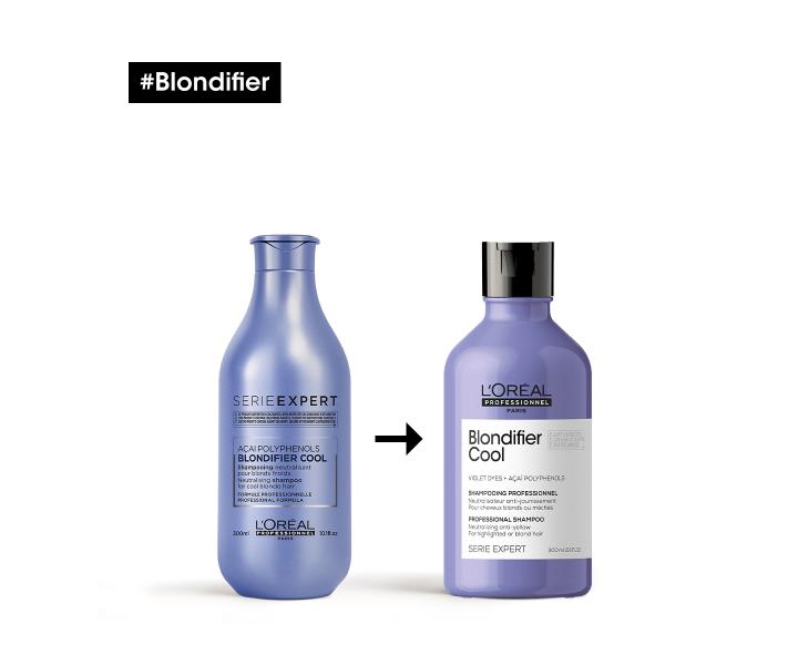 Neutralizan ampn pre zosvetlen vlasy Loral Professionnel Serie Expert Blondifier Cool - 300 ml
