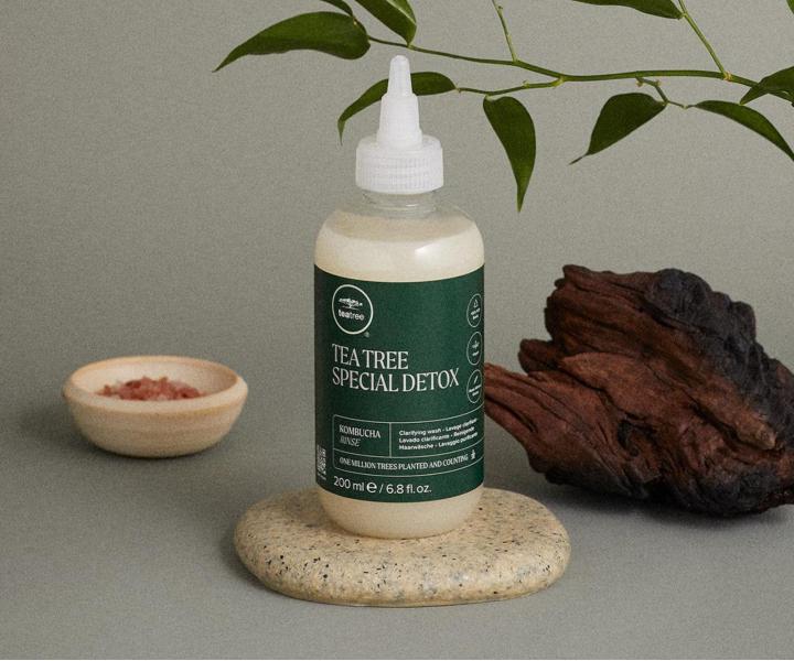 Detoxikan srum na pokoku hlavy Paul Mitchell Tea Tree Special Detox Kombucha Rinse - 200 ml